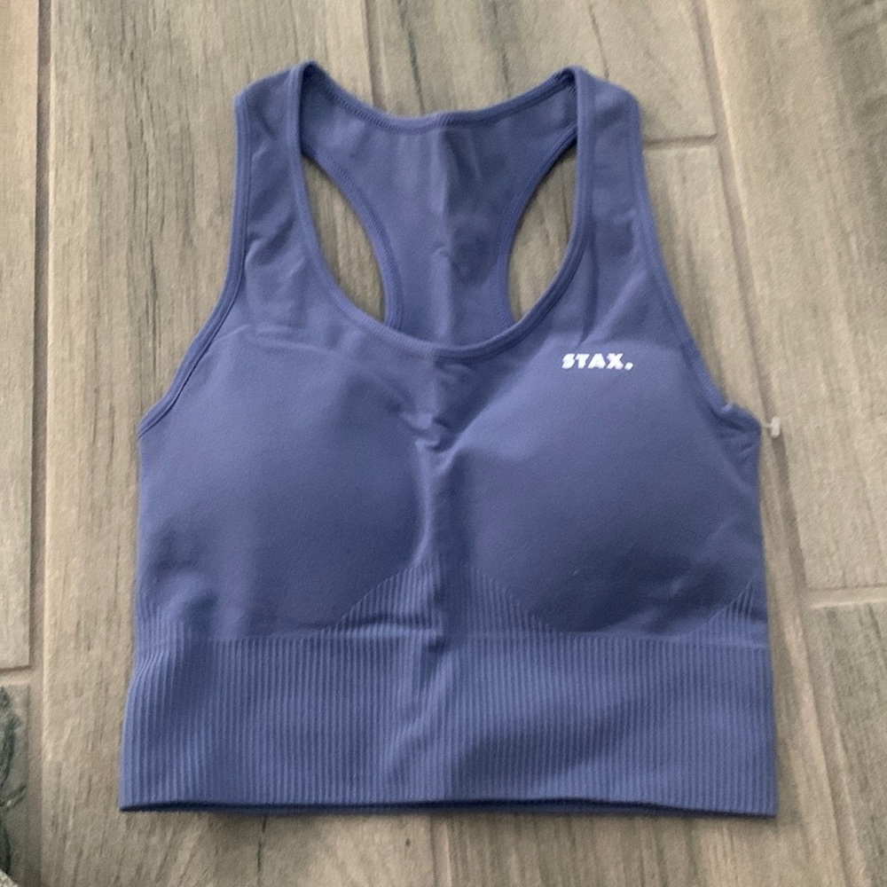 Stax bluish purple sportsbra